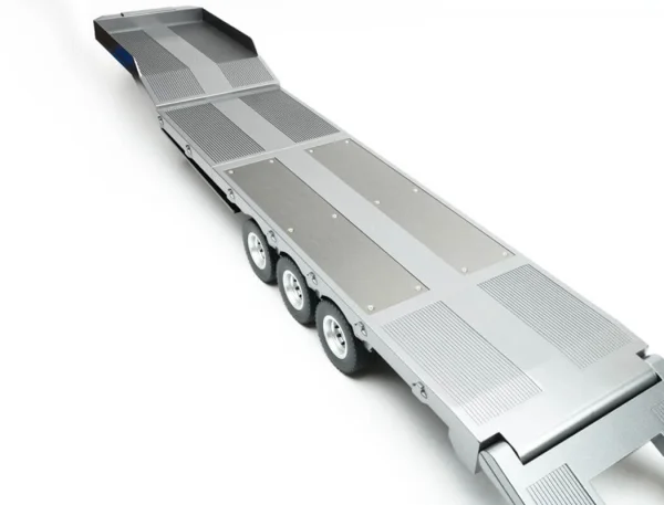 HuiNa RC Haulage Flatbed Trailer - Silver