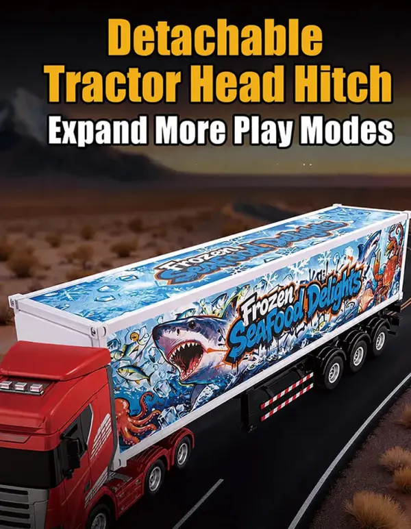 HuiNa Container Trailer For 1501 Scania Cabs — image 9 of 14