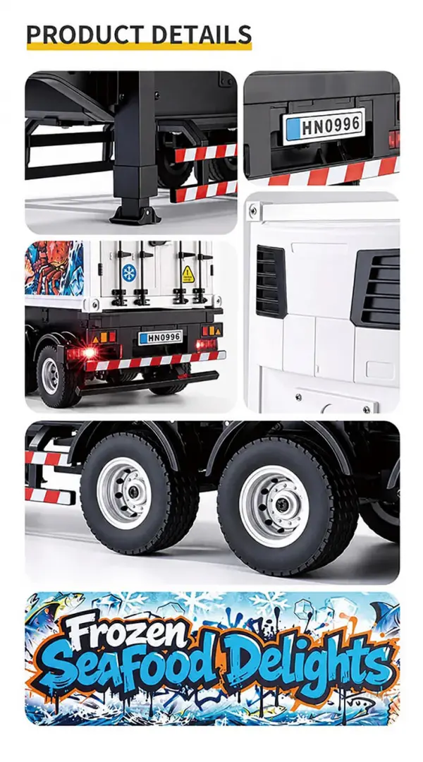 HuiNa Container Trailer For 1501 Scania Cabs — image 2 of 14