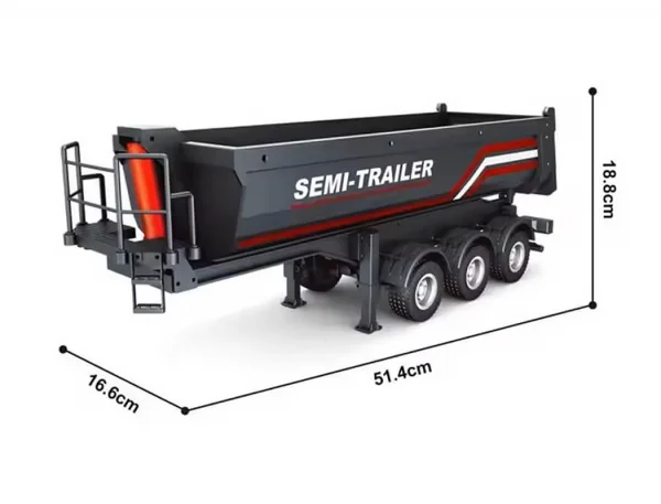 HuiNa Black Truck Trailer For 1501 Scania Cabs — image 1 of 7