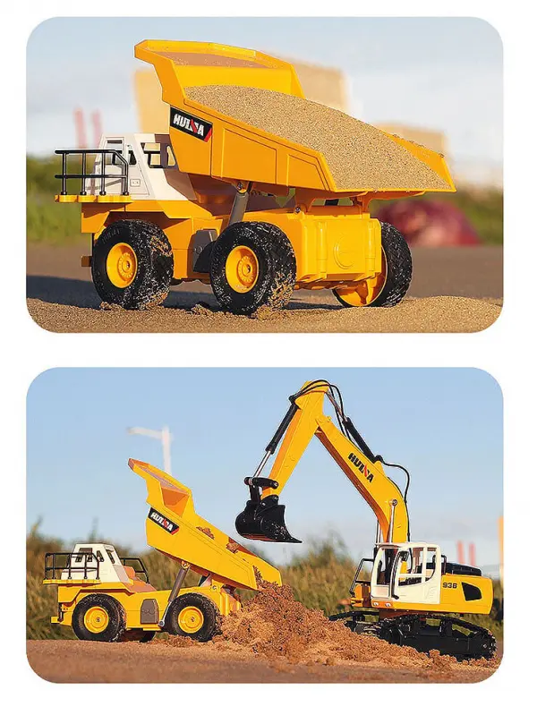 HuiNa 1:24 RC Dump Truck — image 9 of 20