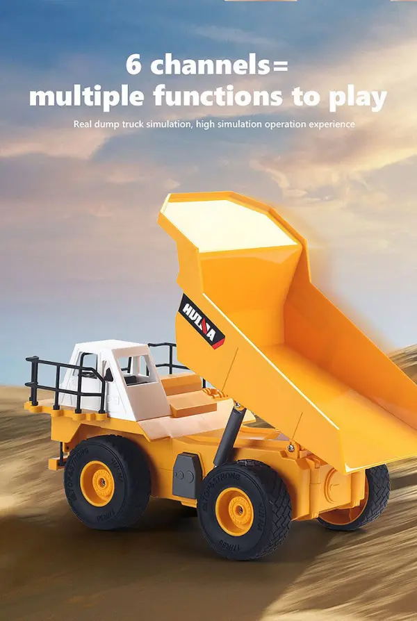 HuiNa 1:24 RC Dump Truck — image 2 of 20