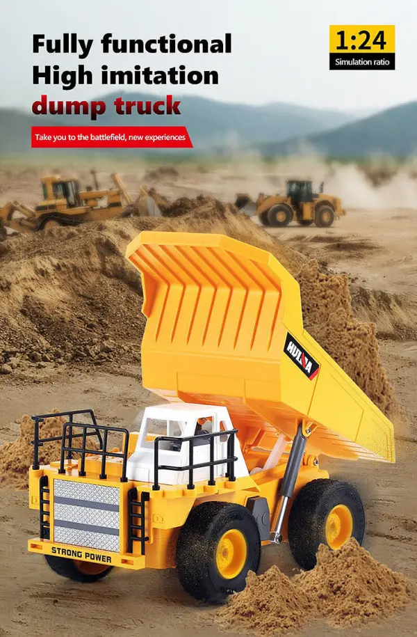 HuiNa 1:24 RC Dump Truck — image 18 of 20