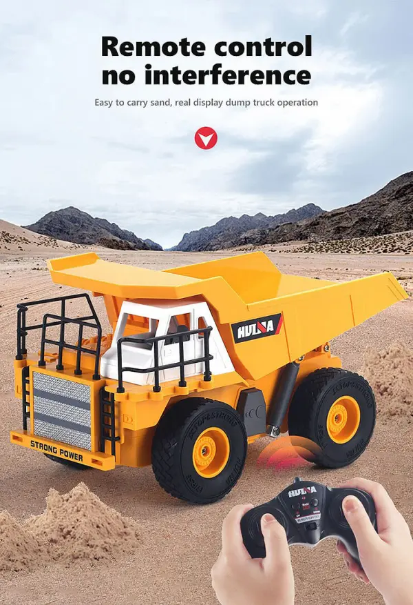 HuiNa 1:24 RC Dump Truck — image 10 of 20