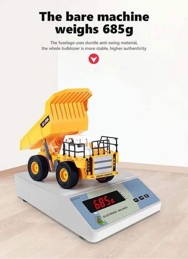 HuiNa 1:24 RC Dump Truck — image 11 of 20
