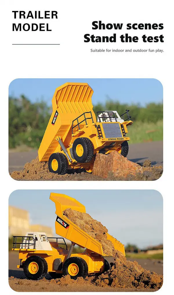 HuiNa 1:24 RC Dump Truck — image 8 of 20