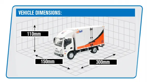 HuiNa 1:18 RC Delivery Truck &mdash; image 5 of 20