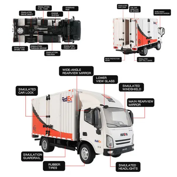 HuiNa 1:18 RC Delivery Truck &mdash; image 20 of 20