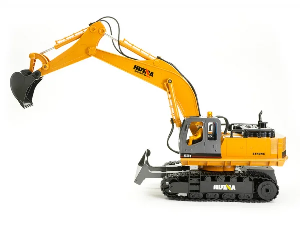 HuiNa 1:16 Scale RC Excavator 11ch With Die Cast Bucket