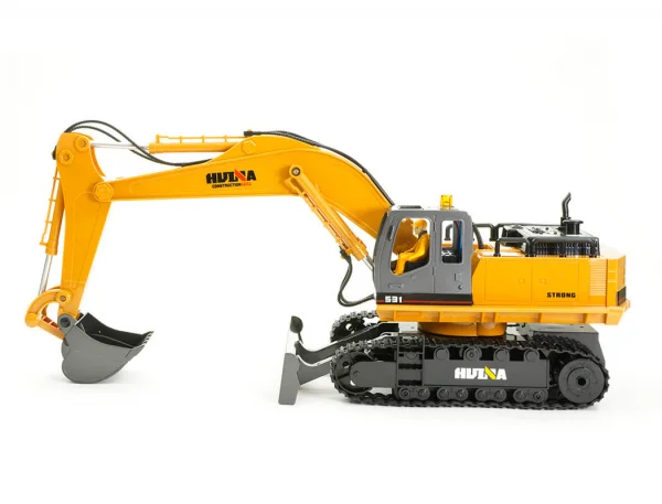 HuiNa 1:16 Scale RC Excavator 11ch With Die Cast Bucket