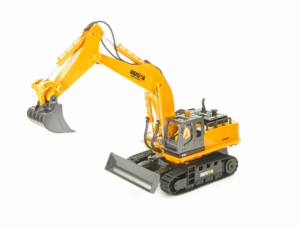 HuiNa 1:16 Scale RC Excavator 11ch With Die Cast Bucket