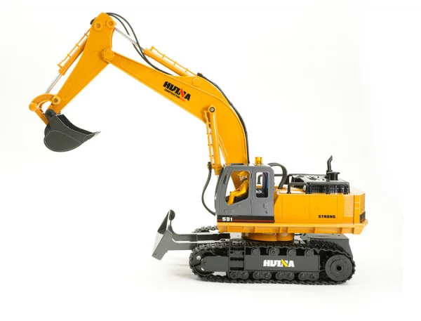HuiNa 1:16 Scale RC Excavator 11ch With Die Cast Bucket