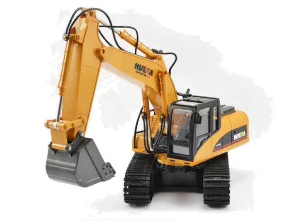 HuiNa 1:14 Scale RC Excavator With Die Cast Bucket &mdash; image 3 of 16