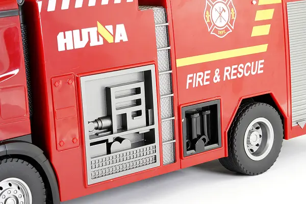 HuiNa 1:14 Fire Truck With Hose &mdash; image 5 of 20