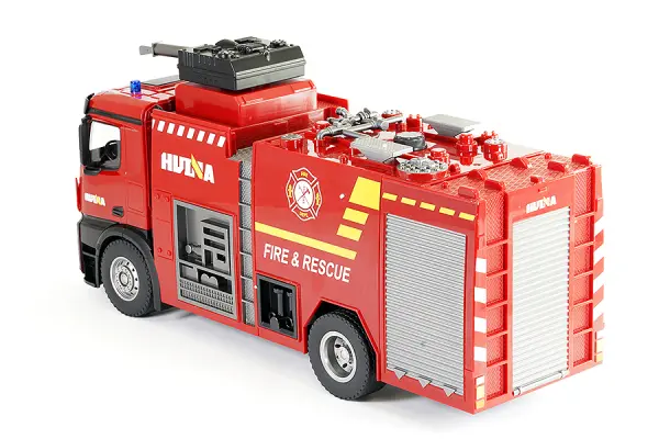 HuiNa 1:14 Fire Truck With Hose &mdash; image 2 of 20
