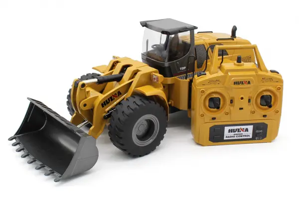 HuiNa 1:14 Alloy Wheeled Loader / Bulldozer &mdash; image 2 of 10