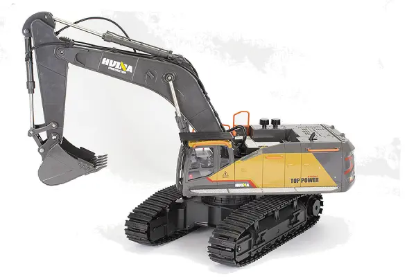 HuiNa 1:14 Scale RC Excavator - 22 Channel With Die Cast Cab + Bucket — image 3 of 11