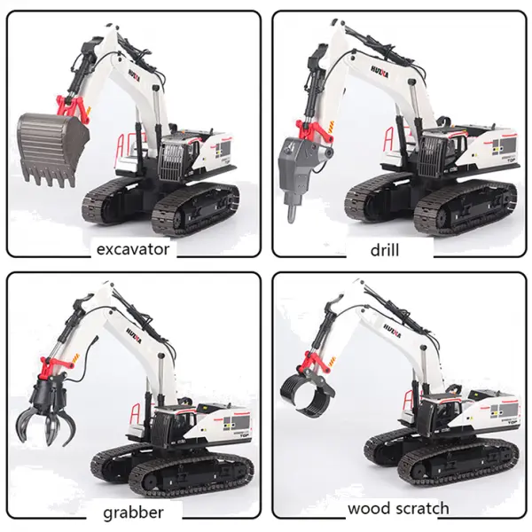 HuiNa 1:14 Alloy 22ch Part Metal Excavator — image 14 of 14