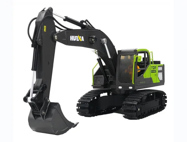 HuiNa 1661 RC Excavator - Green
