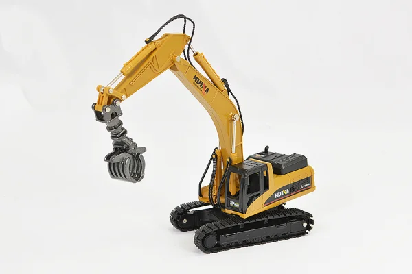 HuiNa 1/50 Diecast Timber Grab Static Model — image 4 of 6