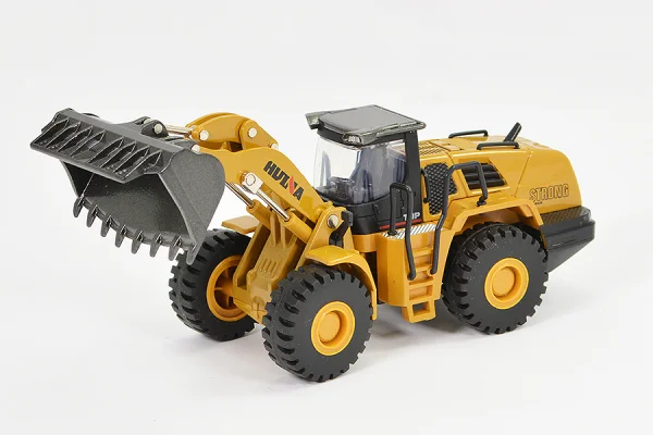 HuiNa 1/50 Diecast Wheel Loader Static Model — image 5 of 6