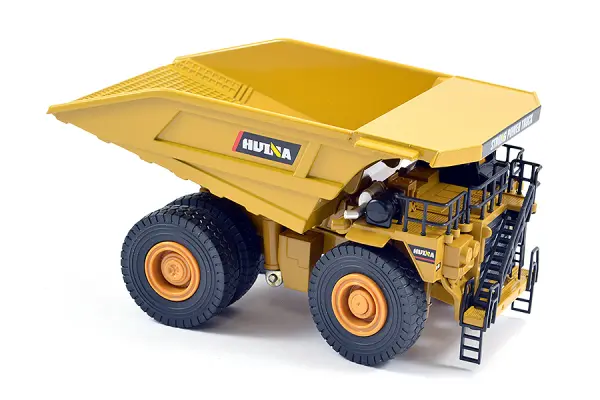 HuiNa 1/40 Diecast Dump Truck Static Model &mdash; image 4 of 6