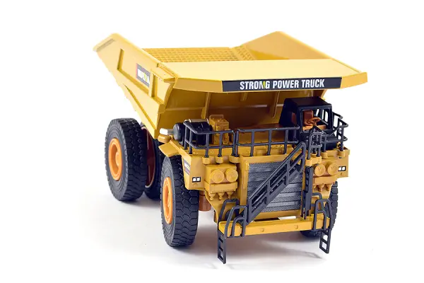 HuiNa 1/40 Diecast Dump Truck Static Model &mdash; image 6 of 6
