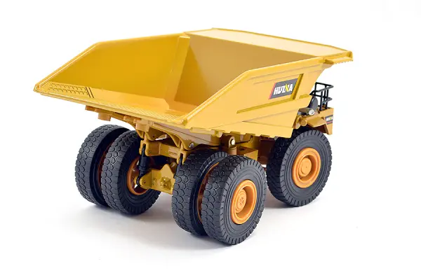 HuiNa 1/40 Diecast Dump Truck Static Model &mdash; image 5 of 6