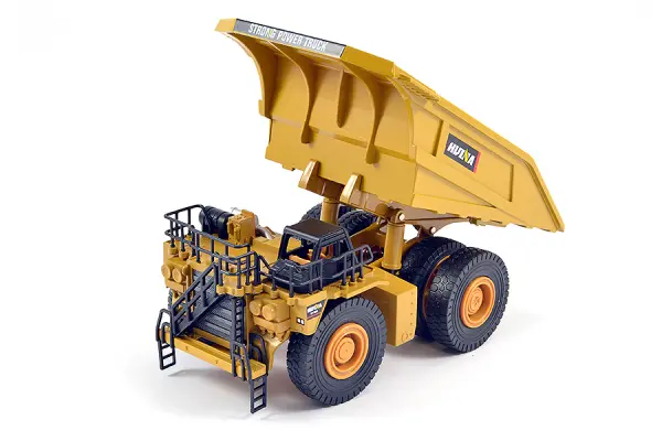HuiNa 1/40 Diecast Dump Truck Static Model &mdash; image 2 of 6