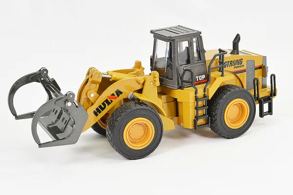 HuiNa 1/40 Diecast Fork Truck Loader Static Model — image 4 of 9