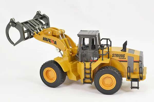 HuiNa 1/40 Diecast Fork Truck Loader Static Model — image 8 of 9