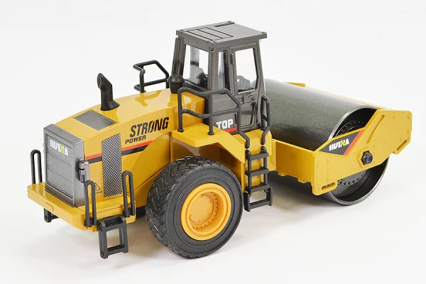 HuiNa 1/40 Diecast Road Roller Static Model — image 6 of 7