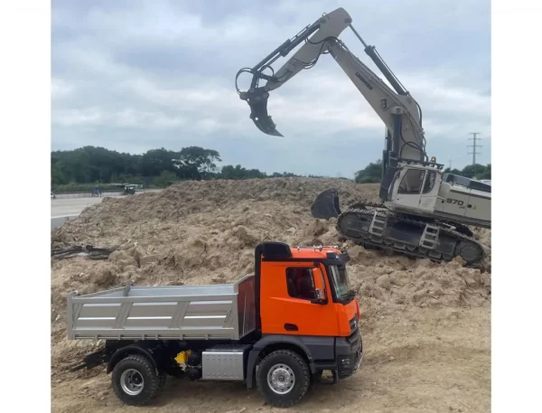 HuiNa K5701 1:14 Kabolite Dump Truck Alloy Screw Control Lift — image 3 of 9