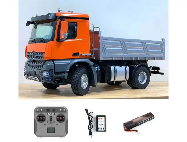 HuiNa K5701 1:14 Kabolite Dump Truck Alloy Screw Control Lift — image 8 of 9
