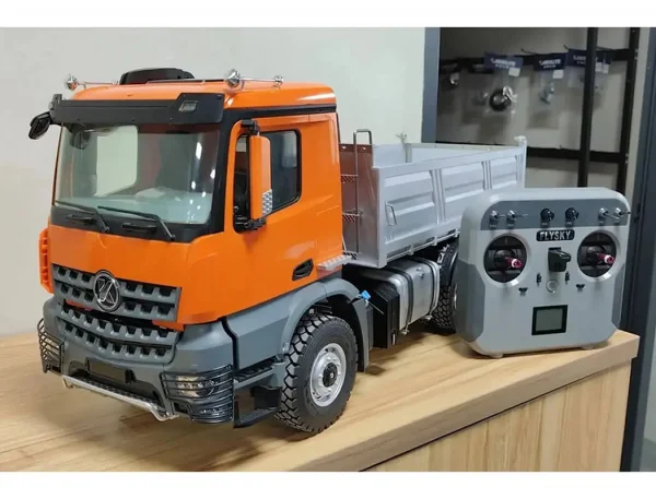 HuiNa RC Kabolite 1:14 6X6 Dump Tipper Truck RTR Orange — image 2 of 2