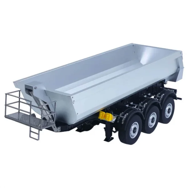 HuiNa Scania K770S Kabolite 3X Axle Metal Trailer - Silver — image 2 of 2
