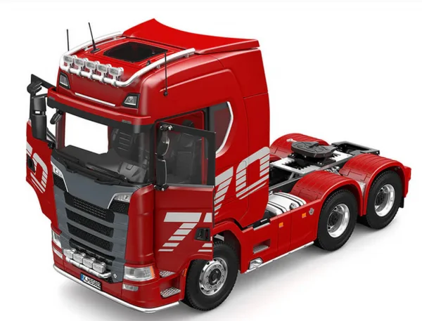 HuiNa Scania K770S-100 6X6 RC Haulage Truck RTR - Red — image 1 of 7