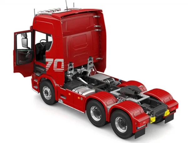 HuiNa Scania K770S-100 6X6 RC Haulage Truck RTR - Red — image 2 of 7
