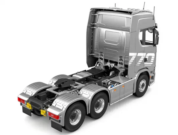 HuiNa Scania K770S-100 6X6 RC Haulage Truck RTR - Silver &mdash; image 2 of 4