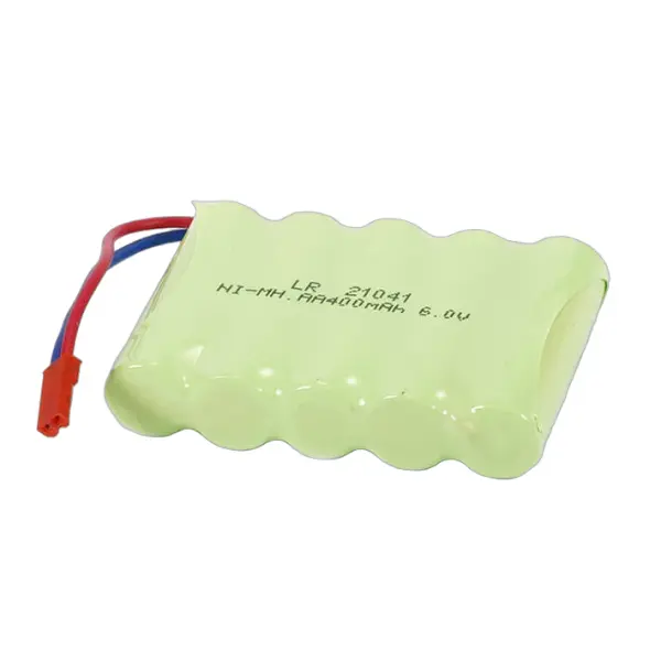 HuiNa Battery CY1510/1520/1530/1540 6V 400mAh Nimh Red JST Plug — image 1 of 2