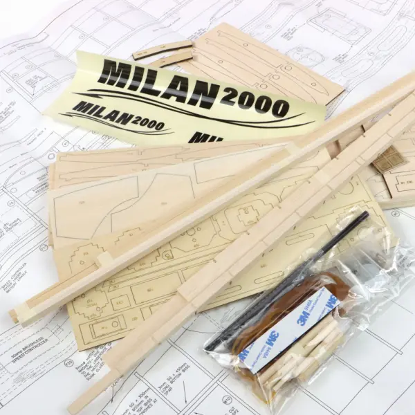 DPR Milan 2000 Motor Glider (Kit) 2.0m / 79in — image 3 of 4