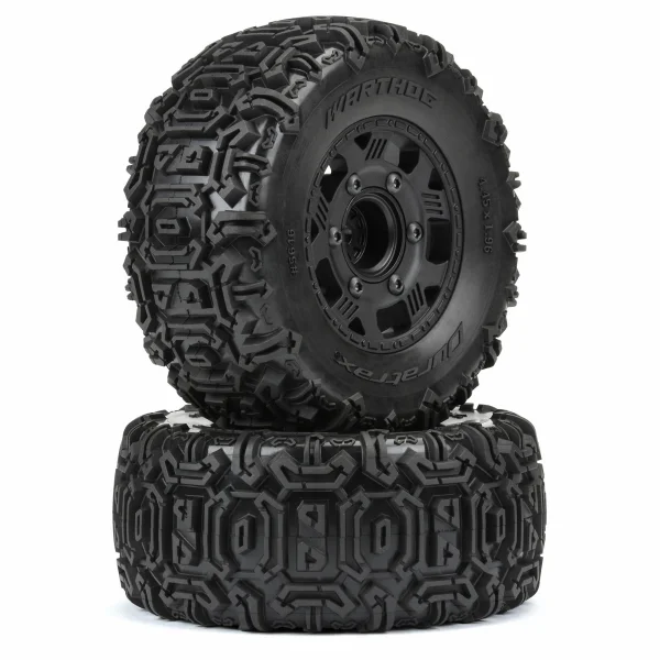Warthog SC 2.2 /3.0 Off-Road Tires Mounted on Ripper Black