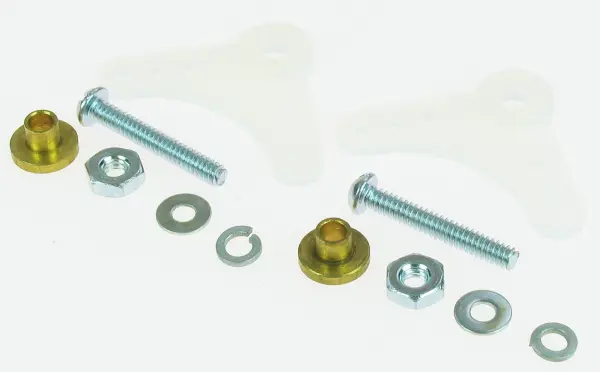 Dubro DB167 90O Nylon B/Crank Asm (2 Pcs) &mdash; image 2 of 2