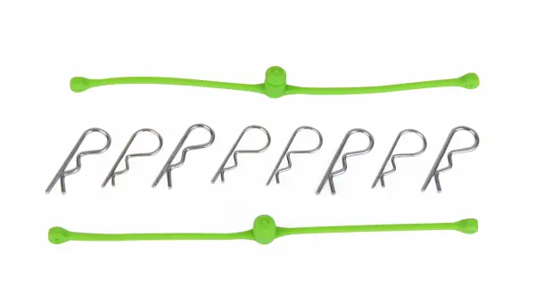 DB2253 Body- Klip Retainer (Lime Green) — image 1 of 6