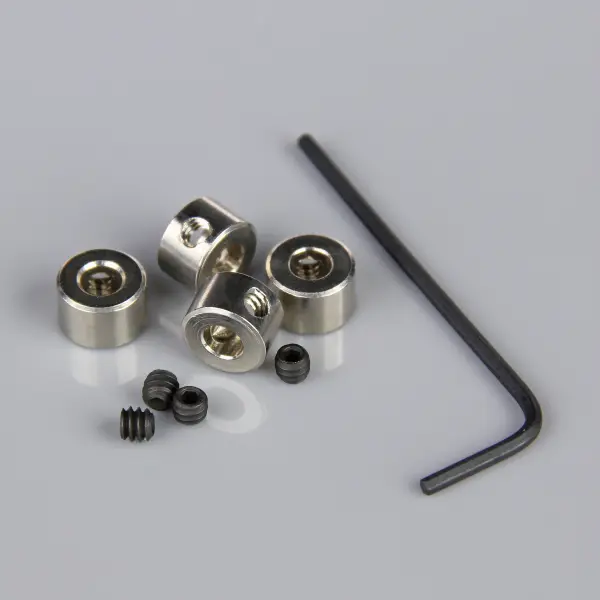 K+S DB244 1/4Ins Brass Collets (2 Pcs) &mdash; image 3 of 3