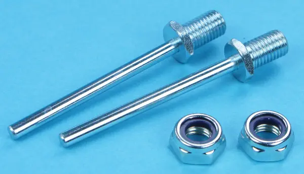 Dubro 2in L x 3/16in diameter Axle Shaft (2 pcs per package) — image 3 of 4
