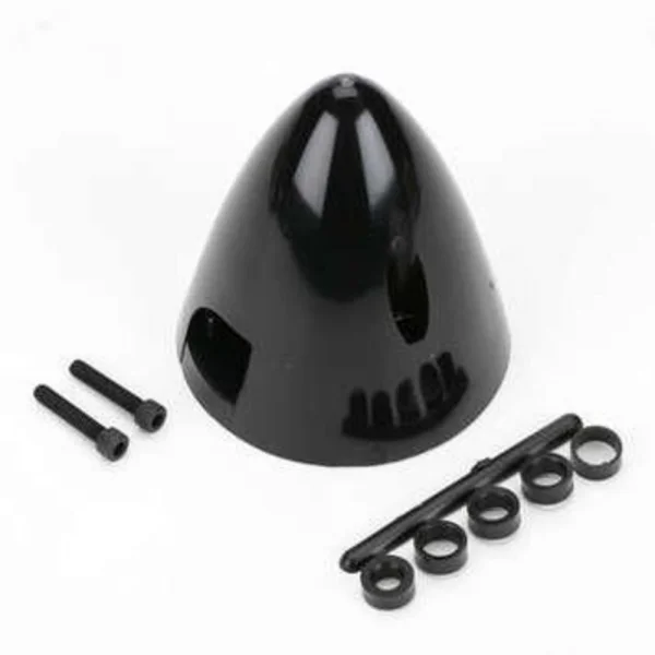 Dubro 2.25in Spinner, Black (1 PC per package)