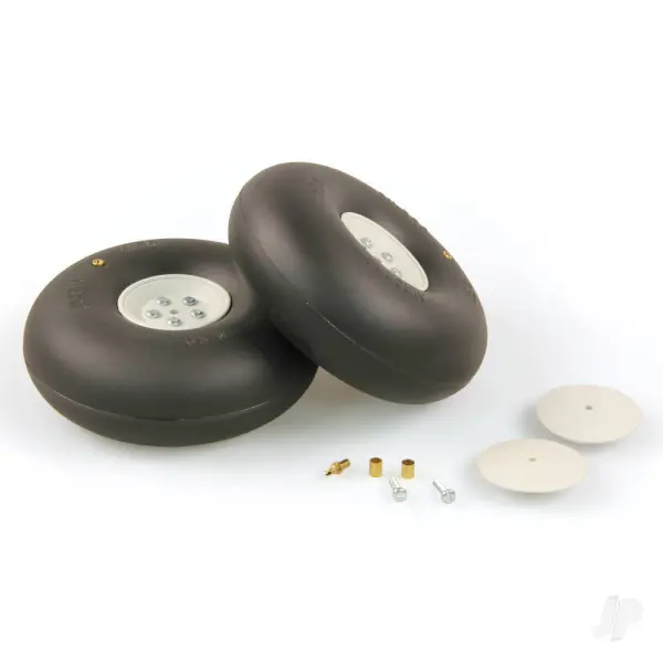 Dubro DB400Rv Smooth Inflatable Wheels 4.0Ins (2) — image 3 of 5