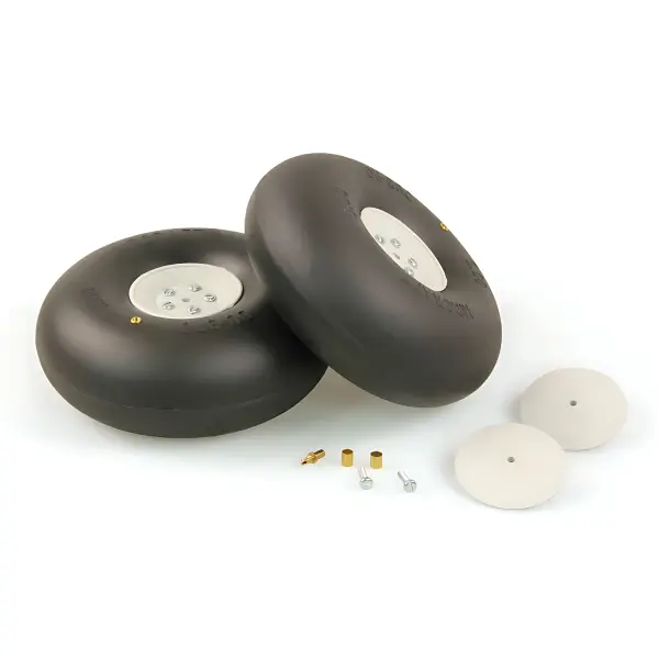 Dubro DB500Rv Smooth Inflatable Wheels 5.0Ins (2) — image 1 of 2