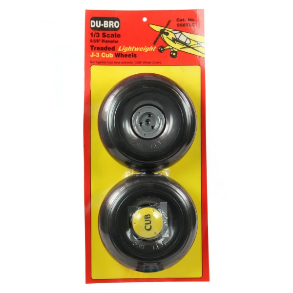 Dubro DB558Tlc J3 1/3 Scale Wheel 5.5/8